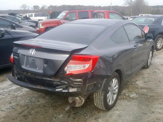 2HGFG3B05CH508938 - 2012 HONDA CIVIC EXL GRAY photo 4