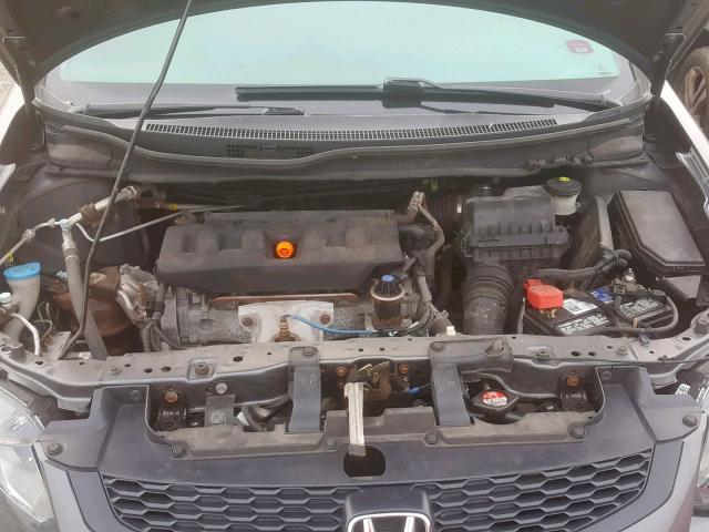 2HGFG3B05CH508938 - 2012 HONDA CIVIC EXL GRAY photo 7