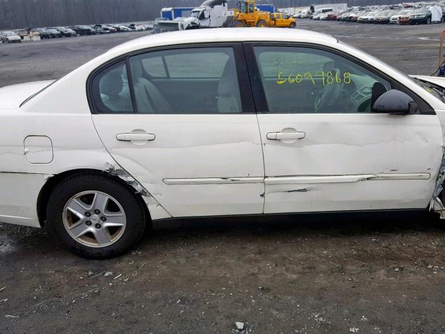 1G1ZT52884F124155 - 2004 CHEVROLET MALIBU LS 白色 照片 10