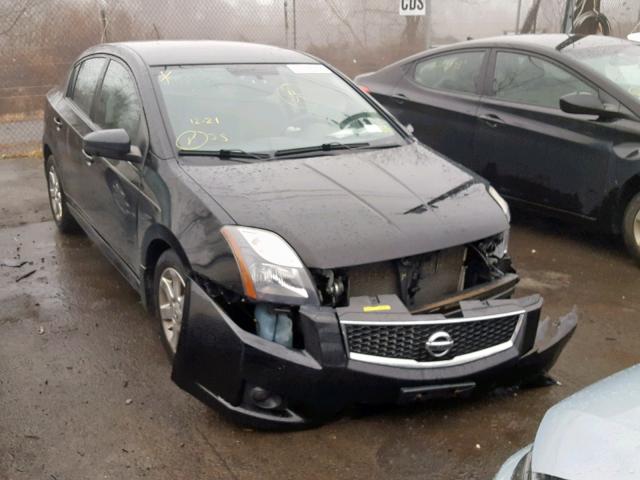 3N1AB6AP2CL701873 - 2012 NISSAN SENTRA 2.0 BLACK photo 1