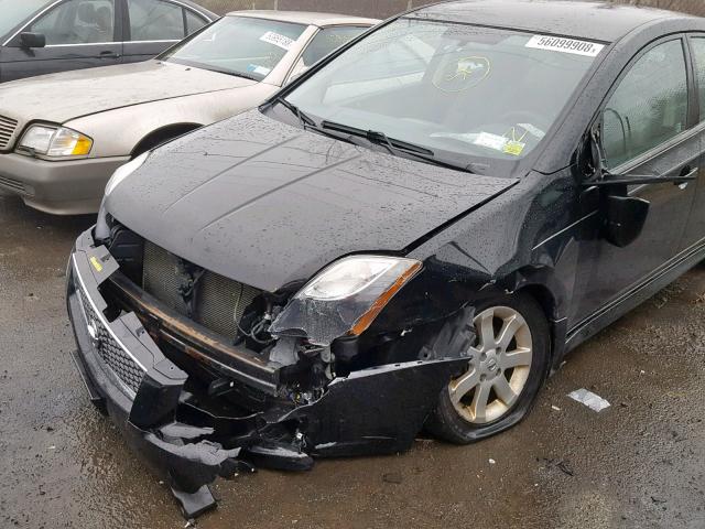 3N1AB6AP2CL701873 - 2012 NISSAN SENTRA 2.0 BLACK photo 9