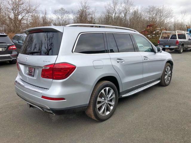 4JGDF7CE3DA151474 - 2013 MERCEDES-BENZ GL 450 4MA SILVER photo 4