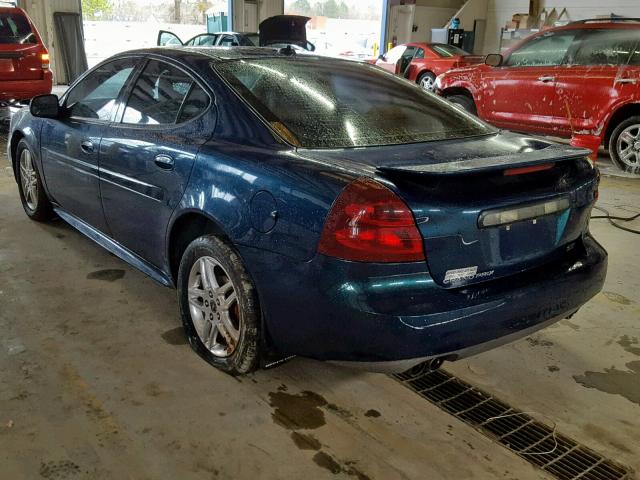 2G2WR544751176148 - 2005 PONTIAC GRAND PRIX BLUE photo 3