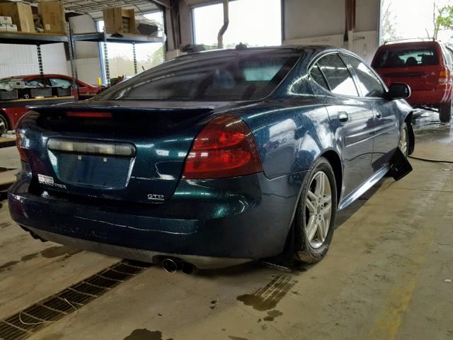 2G2WR544751176148 - 2005 PONTIAC GRAND PRIX BLUE photo 4