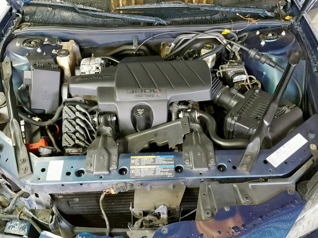 2G2WR544751176148 - 2005 PONTIAC GRAND PRIX BLUE photo 7
