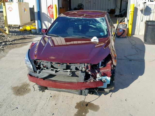 1G11E5SA1GF107597 - 2016 CHEVROLET MALIBU LIM 勃艮第红 照片 9