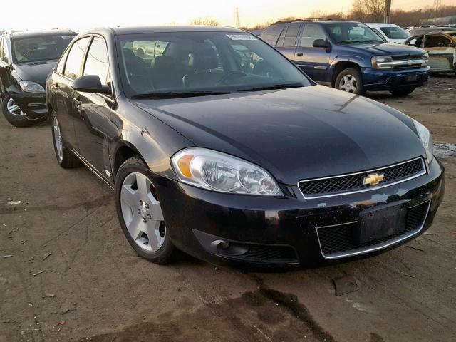 2G1WD58C589248653 - 2008 CHEVROLET IMPALA SUP Қара фото 1