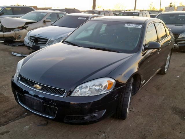2G1WD58C589248653 - 2008 CHEVROLET IMPALA SUP Қара фото 2