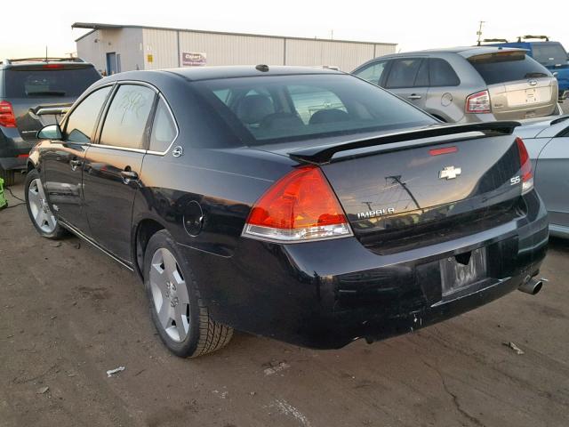 2G1WD58C589248653 - 2008 CHEVROLET IMPALA SUP Қара фото 3