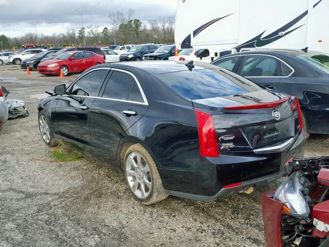 1G6AB5RX2D0153371 - 2013 CADILLAC ATS LUXURY BLACK photo 3