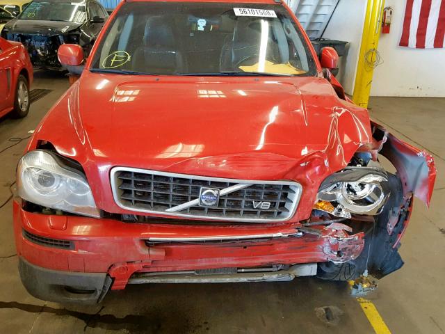 YV4CT852381483564 - 2008 VOLVO XC90 SPORT RED photo 7