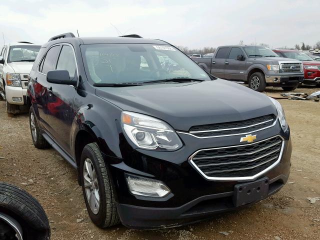 2GNALCEK3G1111610 - 2016 CHEVROLET EQUINOX LT BLACK photo 1