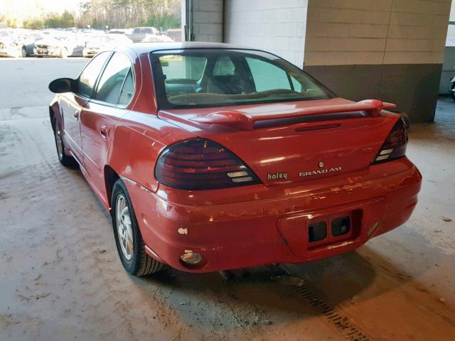 1G2NF52E64C245677 - 2004 PONTIAC GRAND AM S RED photo 3