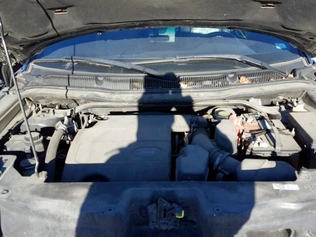 1FMHK7F8XBGA21981 - 2011 FORD EXPLORER L GRAY photo 7