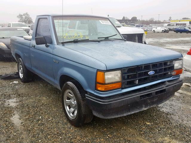 1FTCR10A7MUB07840 - 1991 FORD RANGER BLUE photo 1