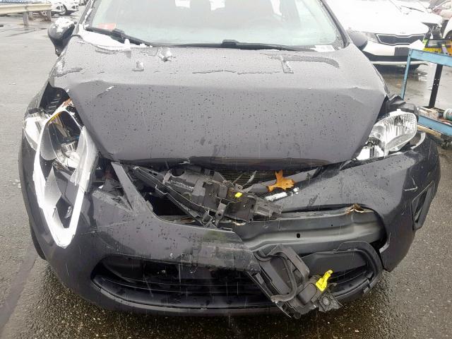 3FADP4EJ6DM206468 - 2013 FORD FIESTA SE BLACK photo 9