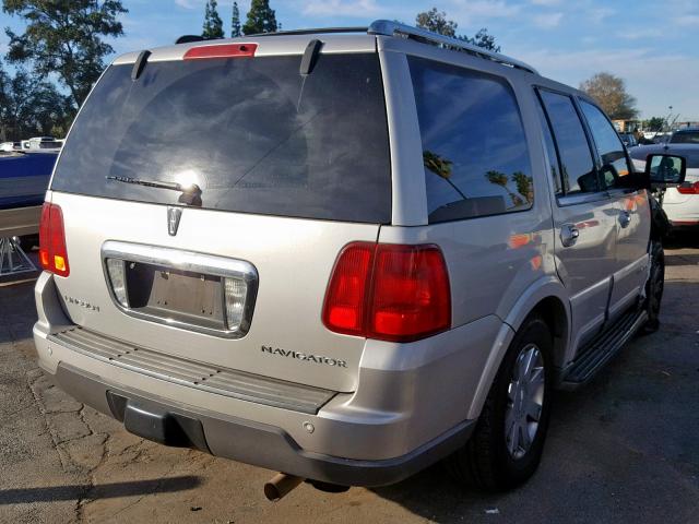 5LMFU28R43LJ08310 - 2003 LINCOLN NAVIGATOR Күміс фото 4