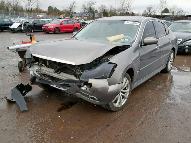 JNKAY01F38M650993 - 2008 INFINITI M35 BASE TAN photo 2