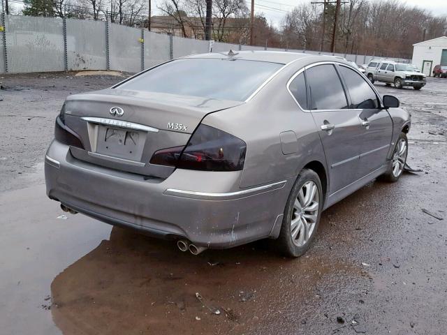 JNKAY01F38M650993 - 2008 INFINITI M35 BASE TAN photo 4