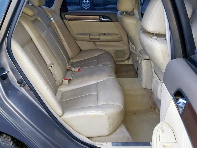 JNKAY01F38M650993 - 2008 INFINITI M35 BASE TAN photo 6