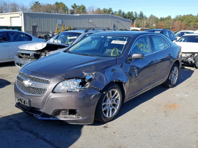 1G11C5SAXDF253479 - 2013 CHEVROLET MALIBU 1LT GRAY photo 2