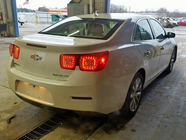 1G11H5SAXDF157109 - 2013 CHEVROLET MALIBU LTZ WHITE photo 4