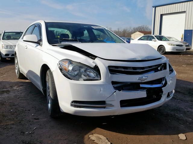 1G1ZC5EB8AF144876 - 2010 CHEVROLET MALIBU 1LT WHITE photo 1