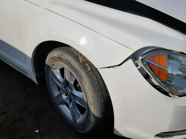 1G1ZC5EB8AF144876 - 2010 CHEVROLET MALIBU 1LT WHITE photo 10