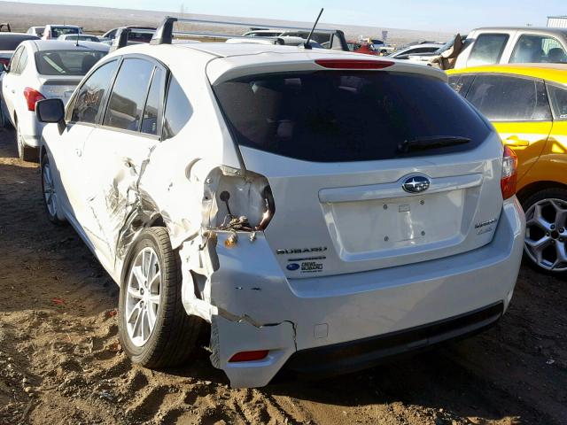 JF1GPAB61E8239959 - 2014 SUBARU IMPREZA PR WHITE photo 3