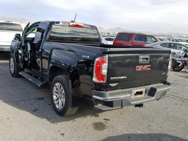 1GTH6CE30F1182078 - 2015 GMC CANYON SLT BLACK photo 3