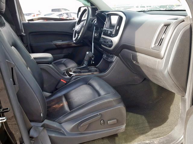 1GTH6CE30F1182078 - 2015 GMC CANYON SLT BLACK photo 5