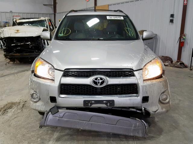 2T3YF4DV9AW039259 - 2010 TOYOTA RAV4 LIMIT SILVER photo 7