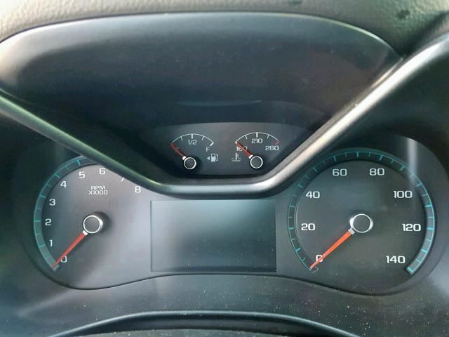 1GCGSCENXJ1254664 - 2018 CHEVROLET COLORADO L BURGUNDY photo 8