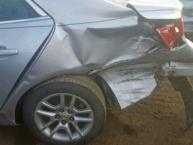 1G11C5SA8DF321147 - 2013 CHEVROLET MALIBU 1LT SILVER photo 9