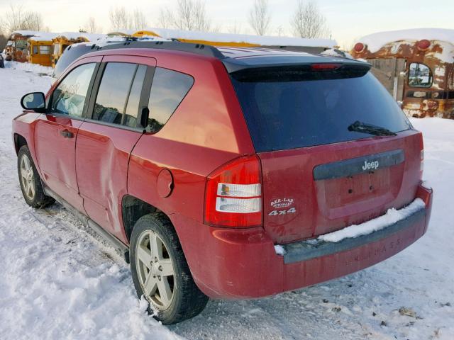 1J4FF47B59D213579 - 2009 JEEP COMPASS SP 红色 照片 3