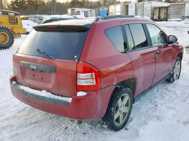 1J4FF47B59D213579 - 2009 JEEP COMPASS SP 红色 照片 4