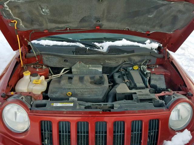 1J4FF47B59D213579 - 2009 JEEP COMPASS SP 红色 照片 7