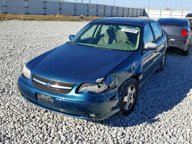 1G1NE52J83M633328 - 2003 CHEVROLET MALIBU LS მწვანე ფოტო 2