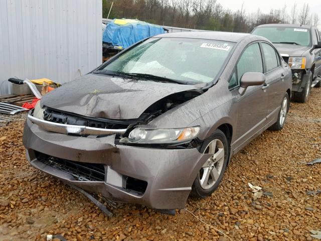 19XFA1F60BE005699 - 2011 HONDA CIVIC LX-S Շագանակագույն լուսանկար 2