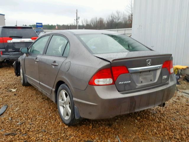 19XFA1F60BE005699 - 2011 HONDA CIVIC LX-S Շագանակագույն լուսանկար 3