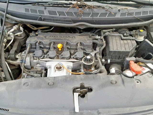 19XFA1F60BE005699 - 2011 HONDA CIVIC LX-S Շագանակագույն լուսանկար 7