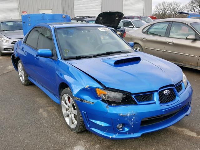 JF1GD79676G524965 - 2006 SUBARU IMPREZA WR BLUE photo 1