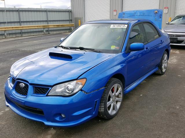 JF1GD79676G524965 - 2006 SUBARU IMPREZA WR BLUE photo 2