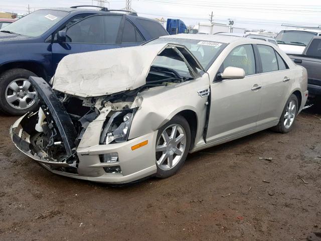 1G6DA67V680133413 - 2008 CADILLAC STS BEIGE photo 2