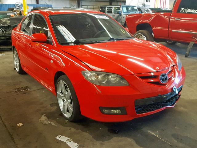 JM1BK323171638547 - 2007 MAZDA 3 S RED photo 1