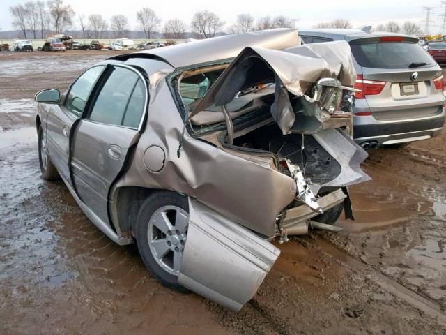 1G4HR54K73U252015 - 2003 BUICK LESABRE LI TAN photo 3