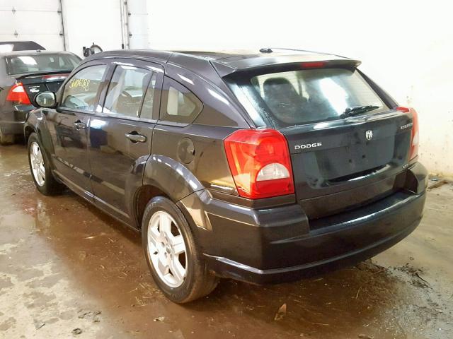 1B3HB48AX9D198577 - 2009 DODGE CALIBER SX BLACK photo 3