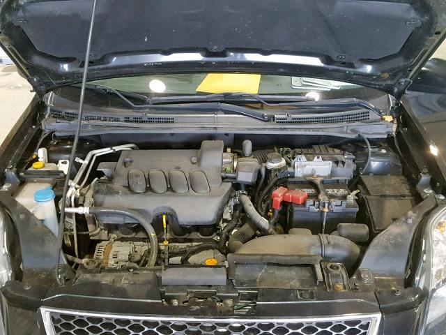 3N1AB6AP0CL612058 - 2012 NISSAN SENTRA 2.0 BLACK photo 7