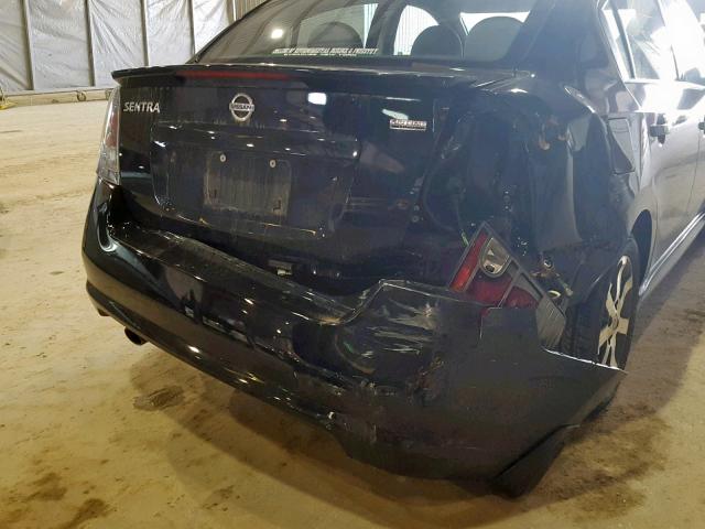 3N1AB6AP0CL612058 - 2012 NISSAN SENTRA 2.0 BLACK photo 9