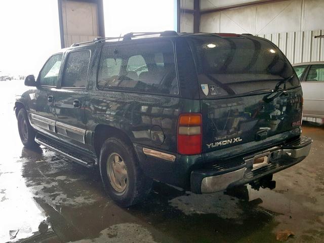 3GKFK16TX1G188944 - 2001 GMC YUKON XL K GREEN photo 3